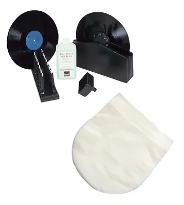 Kaufen Knosti Disco Antistat Schallplattenreinigungsmaschine + KOSTENLOSE PACKUNG MIT 50 Innenhüllen • 68.83€