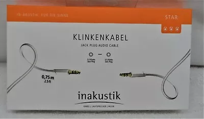 Kaufen Klinkenstecker Klinkenkabel INAKUSTIK Star IPOD/MP3 AUDIOKABEL 3,5 KLINKE 1,5 • 7.90€