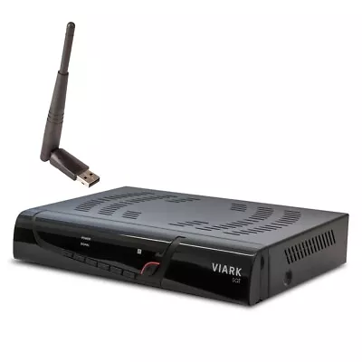 Kaufen Viark Sat Full HD Sat H.265 HEVC Receiver DVB-S2 080p WLAN Cardreader • 134.90€