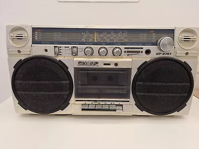 Kaufen Sharp GF-5757 Radio Stereo Boombox Ghettoblaster Hi-fi Registratore Leggi Descri • 69.99€