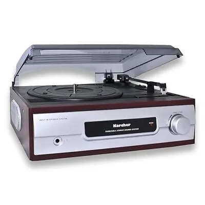 Kaufen Karcher Plattenspieler Mit Eingebauten Stereo-Lautsprechern Vinyl Schallplatt... • 57.63€