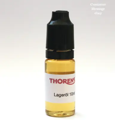 Kaufen Thorens 550 Lagerol TD Plattenspieler Lageröl 10ml  • 22.39€