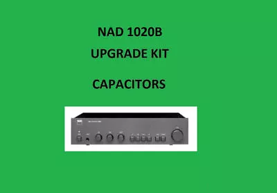 Kaufen Stereo Vorverstärker NAD 1020B Reparatur KIT - Alle Kondensatoren • 47.27€