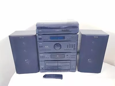 Kaufen Philips AS540 Music Center System - Plattenspieler/Doppelband/Radio - CD-Player • 334.20€