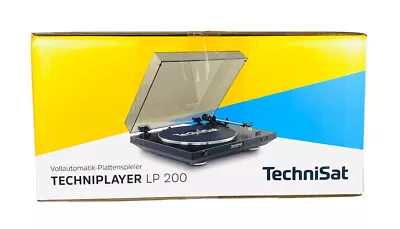Kaufen TechniSat TECHNIPLAYER LP 200 Plattenspieler Schwarz/Silber • 199.99€
