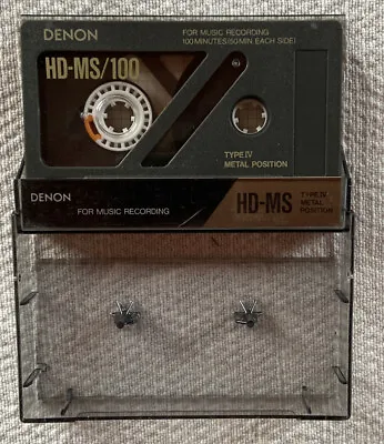 Kaufen DENON HD-MS 100 Audio Kassette Metal IV Cassette - Bitte Lesen • 27.95€