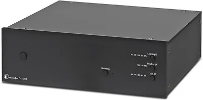 Kaufen Pro-Ject Phono Box DS2 Phono-Vorverstärker Schwarz Für MM MI MC • 299€