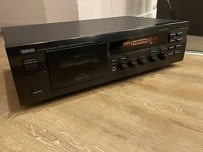 Kaufen Yamaha KX-393 Tape Kassettendeck Top Zustand Geprüft Perfect Condition Schwarz • 109€