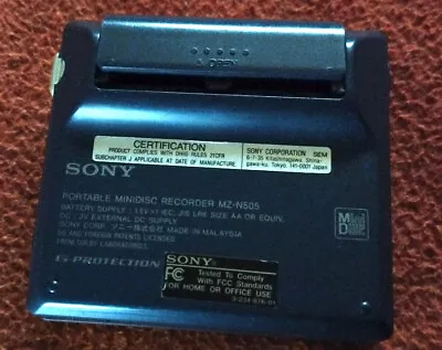 Kaufen Sony Lecteur Enregistreur Mz-505 Type R/ Exellent Etat + Telecommande • 100€