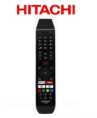 Kaufen Neu Original RC43140 Fernbedienung Für Hitachi Fernseher RC43140P 30101745 55HK6000 24HE2000 • 11.32€
