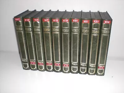 Kaufen 10 VHS Leerhüllen Dunkel Grün Marmoriert Buchhüllen Aufbewahrung Videohüllen • 4.50€