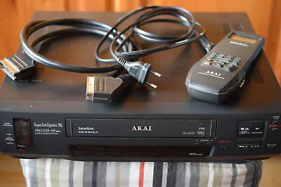 Kaufen Akai VS-G757 EOGD VHS Videorecorder Pro GX4-HF Head Quick Servo Drive NTSC HiFi • 14.99€