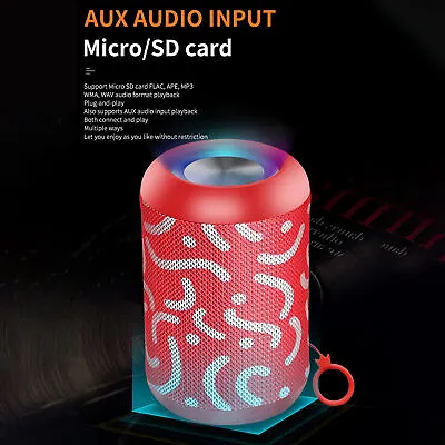 Kaufen Bluetooth-kompatibler Lautsprecher Wasserdichter Surround-Sound Kabelloser • 17.83€