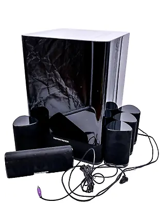 Kaufen Harman Kardon HKTS 7 5.1 Heimkino-Lautsprechersystem Mit Sub Und Receiver -Black • 820€