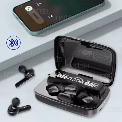 Kaufen Bluetooth 5.1 Kopfhörer In-Ear Kabellos Ohrhörer Touch Control Wireless Headset • 16.59€