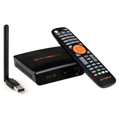 Kaufen GTMEDIA HD Sat Receiver DVB-S/S2/S2X Satelliten PVR HDMI SCART Youtube +USB WLAN • 14.99€