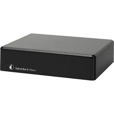 Kaufen PRO-JECT Optical Box E Phono Schwarz Phono Preamp Inkl A/D Wandler & Line In/Out • 129€