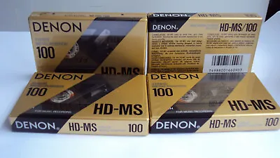 Kaufen Denon HD-MS 100 Metal Tape Neu & Versiegelt  50 € / Pro Kassette • 50€