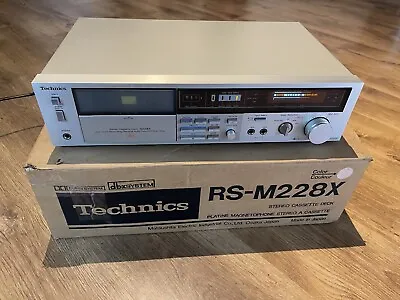 Kaufen Technics Rs-m228x Vintage Stereo Kassettendeck Bandrecorder Player Inkl. Box • 172.91€