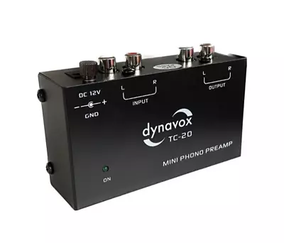 Kaufen Phono Vorverstärker - Plattenspieler Vorverstärker / Dynavox TC-20 • 27.50€