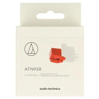 Kaufen Audio Technica ATN91R Nadel Eingabestift Conico Ersatz Für Tonabnehmer AT91 • 46.35€