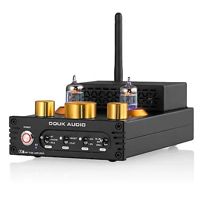 Kaufen Hi-Fi Röhrenverstärker Bluetooth 5.0 Audio Tube Amplifier With Phono Preamp APTX • 140€