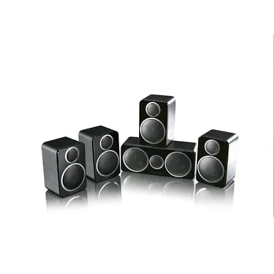 Kaufen Wharfedale HSP DX-2 5.0 Schwarz | Kompaktes Heimkino Lautsprecher Set | Neu • 209€