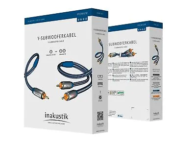 Kaufen Inakustik Premium II Y Subwooferkabel RCA Cinch 5m  Neu In OVP • 34.90€