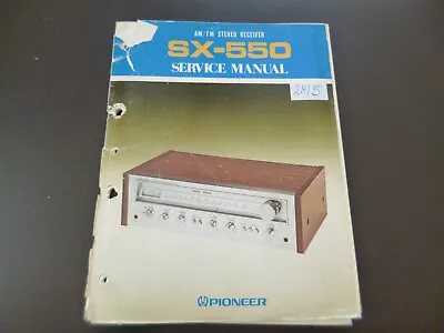 Kaufen Original Service Manual Schaltplan Pioneer SX-550 • 17.50€