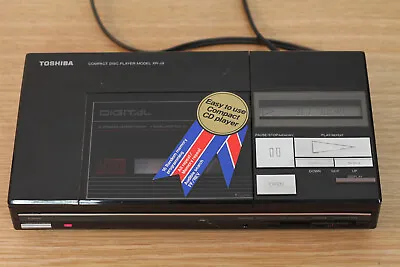 Kaufen Toshiba Compact Disc CD Player Model XR-J9 Portable 1986 Vintage • 69€
