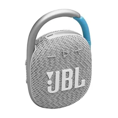 Kaufen JBL Clip 4 Eco Tragbarer Stereo-Lautsprecher Blau, Weiß 5 W • 84.99€
