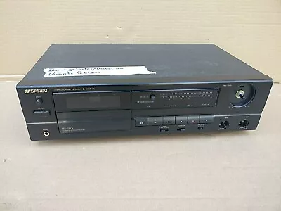 Kaufen Sansuai Stereo Cassette Deck D-X117HX Vintage Sammler # 70 • 10€