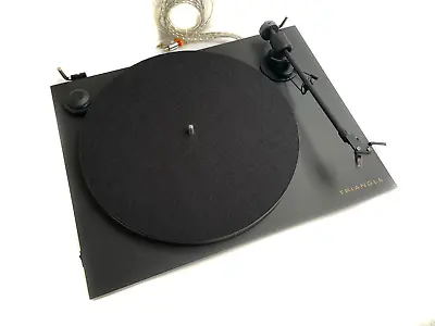 Kaufen Triangle Pro-Ject Plattenspieler Vinyl Schallplattendeck In Schwarz • 344.78€