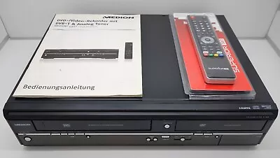 Kaufen Medion MD83425 - DVD + VHS Video Recorder - VCR - DVD Rekorder Kombigerät • 299€