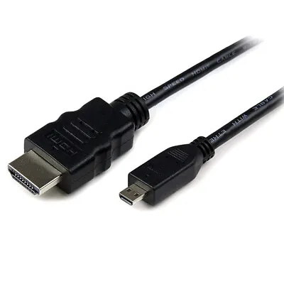 Kaufen Micro HDMI Kabel 2m Ethernet 4K UHD 3D Für Tablet Kamera GoPro Ultra HDTV FHD • 5.49€
