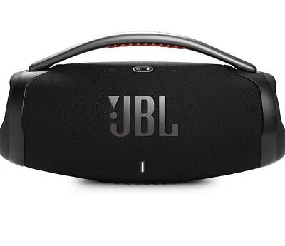 Kaufen Kabelloser Bluetooth Lautsprecher JBL Ghettoblaster 3, Tragbar Wasserdicht Und Staubdicht, Schwarz • 405.82€