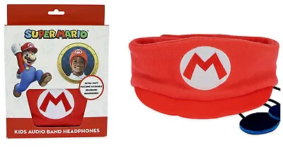 Kaufen Super Mario Kinder Audio Kopfbügel Kopfhörer Sound Begrenzt Ultra Soft Neu • 15.05€