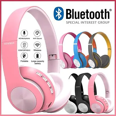 Kaufen Kabellose Bluetooth Kopfhörer Over-Ear Geräuschunterdrückung Headset Alle Geräte • 4.81€