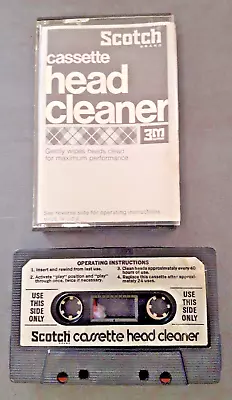 Kaufen MC Audio Reinigungskassette SCOTCH Gebraucht • 2€