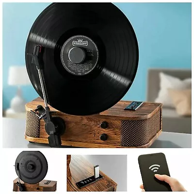 Kaufen Schallplattenspieler Vertikal Bluetooth LPs Lautsprecher über USB Stick Abspielb • 78.88€