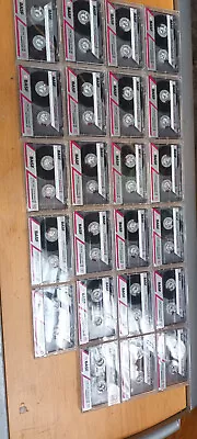 Kaufen 23 Vintage BASF Chrome Standart Silbern CrO2- Musikkassetten Bespielt • 25€