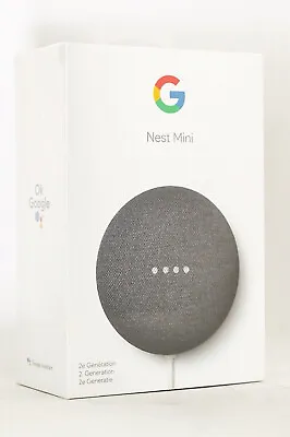 Kaufen Google Nest Mini 2. Generation Smart Lautsprecher (grau/anthrazit) • 16.50€