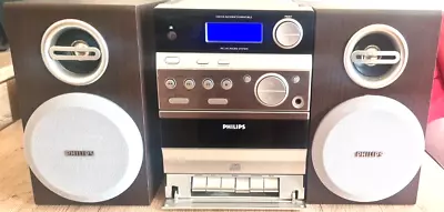 Kaufen Philips MC145 CD Cassette Tuner Micro Stereo System , Lautsprechern Defekt • 32.39€