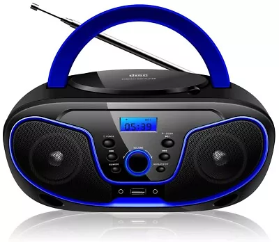 Kaufen Boombox CD-Radio Stereoanlage CD-Player  Tragbarer Kinder Radio Kompaktanlage • 19.90€