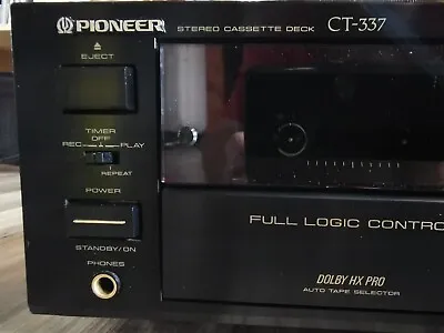 Kaufen Pioneer CT-337 Stereo Kassetten Deck • 39.99€