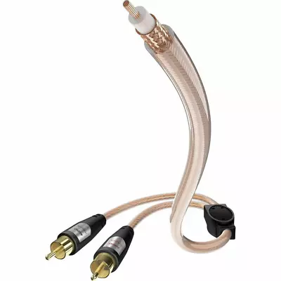 Kaufen Inakustik 0030822 Cinch Audio Anschlusskabel Cinch-Stecker Audiokabel Kabel 2m • 13.48€