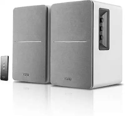 Kaufen Edifier Studio R1280T WS 2.0 Regal Lautsprecher White Stereo Aktiv PC Boxen Hifi • 109€