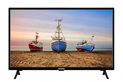 Kaufen Telefunken 32 Zoll TV LED Fernseher HD Triple Tuner 80 Cm DVB-C T2 S2 USB HDMI • 99.99€