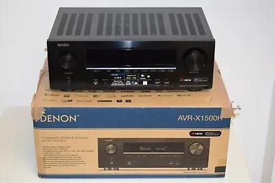 Kaufen Denon AVR-X1500H 7.2 AV-Receiver HEOS Alexa 4K Dolby Atmos DTS:X • 399€
