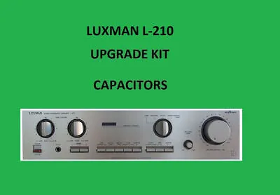 Kaufen Stereoverstärker LUXMAN L-210 Reparatur-KIT – Alle Kondensatoren • 45.71€